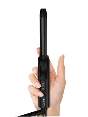 ✨GIVEAWAY✨Black Portable Mini Curling Wand - Compact Travel Hair Styler